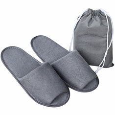 IPRee® Folding Hausschuhe Men Damen One Größe Tragbare Schuhe Rutschfest Hausschuhe Mit Aufbewahrungstasche