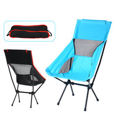 Sedia da campeggio all'aperto in tessuto Oxford, pieghevole, portatile, allungata, sedia ultraleggera per pesca, picnic, barbecue, spiaggia, portata massima di 120 kg.