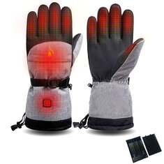 Inteligentné vyhrievacie rukavice Tepelné studené elektrické vyhrievacie rukavice s tromi prevodovými stupňami Zimné outdoorové lyžiarske rukavice Športové rukavice pre dospelých