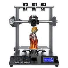 Geeetech® A20T Mix-Color 3D Printer with 250*250*250mm Printing area/Triple Extruder/3 in 1 Nozzle/Filament Detector/Power Resume/Open Source Mainboard/Support Wifi Connection and Auto Leveling