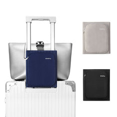 ZHIFUスーツケース用のラゲッジ固定バッグ、固定ストレージバッグ、ポータブルトラベルトロリーストラップバッグ