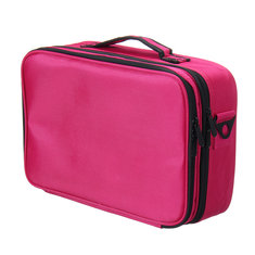 IPRee® 3 أحجام النساء أزياء أكسفورد حقيبة مستحضرات التجميل حقيبة سفر منظم المهنية المكياج مربع مستحضرات التجميل حقائب الحقيبة