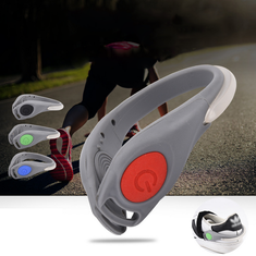 1 Pair Led Shoe Clip Light Night Running Shoe Safety Luminous Warning Light Shoes Accessories