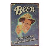 Cerveja de lata de placa de metal do vintage decoração home da parede bar poster pub