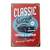 Clássico garagem Placa de lata de placa de metal do vintage decoração home da parede bar poster pub