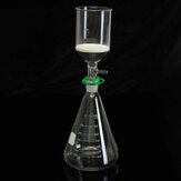 Kit de filtration à vide en verre avec filtre à ventouses de 250 ml,entonnoir de Büchner de 1000 ml et fiole conique