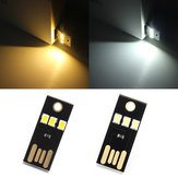 0,2 W Blanc/Blanc Chaud Mini USB Mobile Power Camping LED Lampe
