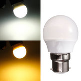 Λάμπα LED B22 3W Θερμό Λευκό/Λευκό AC 220V 8 SMD 2835