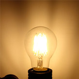 E27 A60 8W Warmweiß/Weiß Glühfaden LED COB Dimmbar Globe Bulb Lampe AC220V/110V