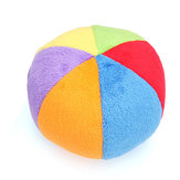 Baby Plush Soft Colorful Ball Rattle Children Development Bell Toy
