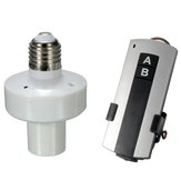 Wireless Remote Control E27 Schraube Lampe Birnen Halter Kappe Sockel Schalter