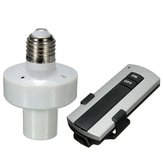 Soporte de lámpara de control remoto inalámbrico de rosca E27 para bombillas