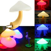 LED Auto Light Control Sensor Mushroom Lamp Bedside Night Light AC110V-250V