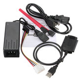 Kabel konwertera USB2.0 na SATA IDE do dysków twardych HD HDD z zasilaniem