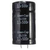 Czarny kondensator Super Farad 2,7 V 500F 35 x 60 mm