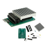Módulo de matriz de puntos MAX7219 Kit de bricolaje Módulo de control SCM