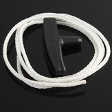 Poignée de démarrage en plastique pour tondeuse à gazon universelle avec corde