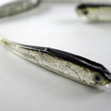 Серая мягкая силиконовая приманка для рыбной ловли пресной и морской воды