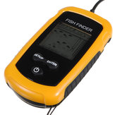 Sonar Sensor Fish Finder Alarm Beam Transducer 100m LCD Portable