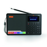 GTMedia D1 DAB Plus FM bluetooth 4.0 Stero Radio Receiver with Built-in Speaker Support Clock