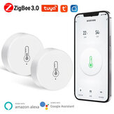 Tuya Smart Home ZB 3.0 Wireless Temperature and Humidity Sensor Works with Alexa Google Home Assistant