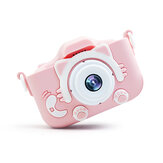 X5S Digital Camera 2.0 Inch HD IPS 2000W Pixels Dual Lens Camera Video Recording Function Children's Gift Camera with Memory Card