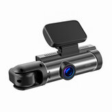 M8 1440P Ultra HD Dash Cam لتسجيل السيارة الأمامية + الداخلية DVR IPS HDR Reversing Image Night Vision 24H Parking Monitoring