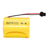 Batterie rechargeable Ni-Cd 6V 900mAh avec prise SM2P pour éclairage solaire de voiture de course télécommandée