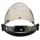 3-Snap Button Bubble Visor Flip Up Wind Gezichtsschild Lens voor Motorhelm 3 Kleur