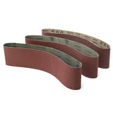 3pcs 10x91cm Sanding Belts 240/320/400 Grit 4x36 Inch Aluminum Oxide Abrasive Sanding Belts