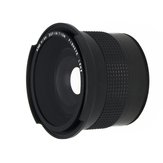 Lente macro gran angular súper fisheye de extensión de 52 mm 0.35X Universal Lightdow para cámara réflex digital