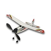 ライティングフライター 400mm 翼幅 3D キャビン ラバーパワーランチグライダー DIY RC 飛行機