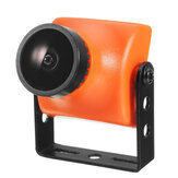 Pomarańczowy 1200TVL CMOS 2,5 mm / 2,8 mm 130/120 stopni 16: 9 Mini FPV Kamera - pal / NTSC 5 V-12 V Dla RC Drone
