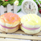Random Color Squishy Soft 8CM Pineapple Bread Decoration Soft Toys 