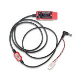 FuriousFPV Smart Cable V2 Wire 125cm Ondersteuning 3-6S LiPo Batterij Voor FPV Fatshark Goggles Ground Station