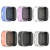 Bakeey Meerkleurig transparant Soft TPU-rubber all-inclusive horlogekastbeschermer voor Fitbit Versa 2