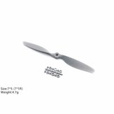 2 Pieces 7050 7x5 DD Direct Drive Propeller Blade CW CCW For RC Airplane