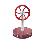 Ultraduurzame modelmotor op lage temperatuur met hete lucht Stirling, geschikt voor educatieve natuurkunde-experimenten