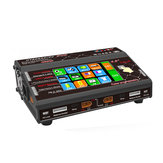 HTRC HT206 DUO AC/DC 2X200W 2X20A 4.3 Inch LCD Touch Screen Dual Battery Balance Lader Ontlader