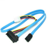 70cm SAS Serial Attached SCSI SFF-8482 naar SATA HDD harde schijf Adapter Cord Cable