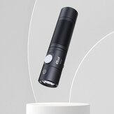 Nextool 4Tool ED10 1400lm TIR Lens 200m Long Range Compact EDC Flashlight with 2600mAh 18650 Li-Battery Type-C USB Rechargeable Powerful Mini Torch with P9 LED