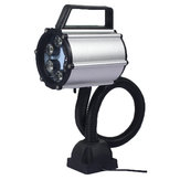 5W 90-220V 500mm SHCD 50F Lampe de machine-outil CNC industrielle pour tour, lampe de fraisage avec base fixe, lampe LED étanche