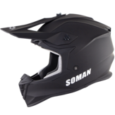 SOMAN ECE Защитный чехол для мотокросса на всю поверхность лица Для взрослых мотоцикл Шлем для бездорожья с откидной крышкой для защиты от сол