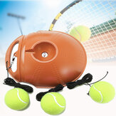 Резиновые мячи для тренировки тенниса для одиночных игроков с функцией отскока для самостоятельных занятий спортом и фитнесом с 3 мячами.