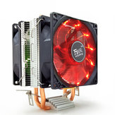 12V 3Pin Silent Double Tower CPU Enfriador de refrigeración Disipador de calor para Intel LGA1150 1151 1155 AMD 2/3 +