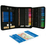 H&B 93 elementowy zestaw ołówków do rysowania kolorów drewnianych farb do malowania zestaw profesjonalnych artykułów szkolnych dla studentów malarskich z wyposażeniem artystycznym