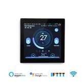 ME160H Tuya Smart WIFI ЖК-цветной экран термостат дистанционного управления для электрического/водяного теплого пола настенный котел работает с Alexa Google Home