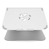 Silberner Notebook Laptop Ständer Desktop Halterung für Tablet Notebook