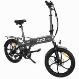 [EU DIRECT] Bicicleta elétrica dobrável PVY Z20 PRO Bateria de 36V 10.4Ah Motor de 500W Pneus de 20 polegadas 80KM de Autonomia máxima Carga máxima de 150KG