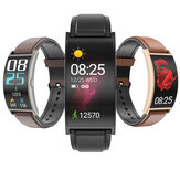 [Curved Screen]SENBONO T20 1.5'' Flexible AMOLED Full Touch Screen Wristband Heart Rate Blood Pressure Monitor 15 Sport Modes Weather Forecast Smart Watch